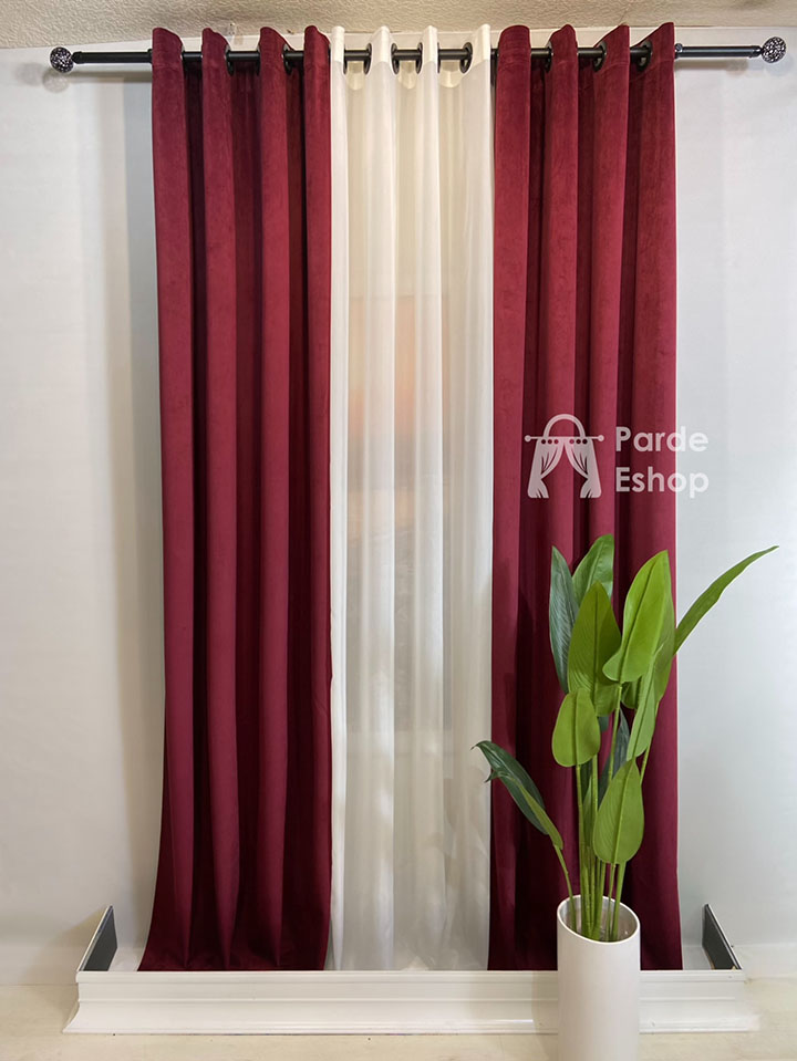 مخمل کالیفرنیا زرشکی