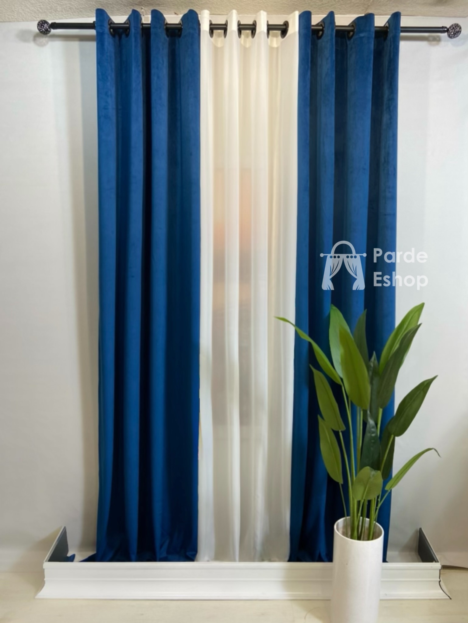 مخمل کالیفرنیا آبی کاربنی